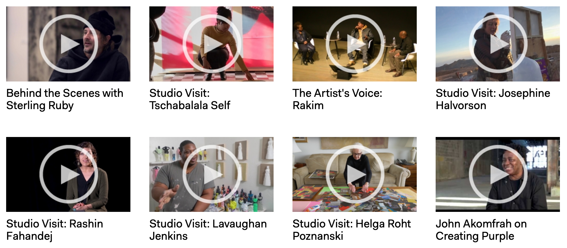 Interviews / Videos — artwork